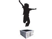 Интерактивный игровой куб-батут "JumpStone"